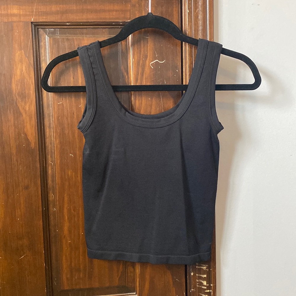 Black and pink tank top